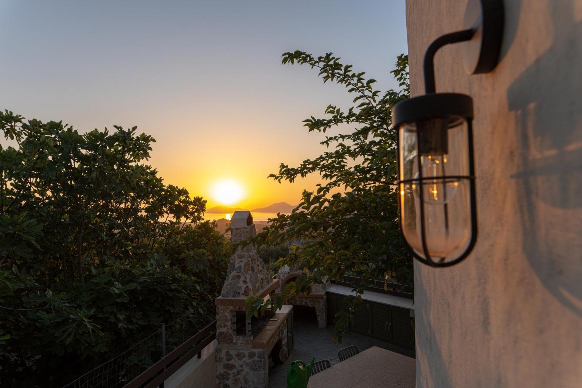 Villa Rosa - Luxury Villas With Panoramic Views Lagoudi Zia Exterior foto
