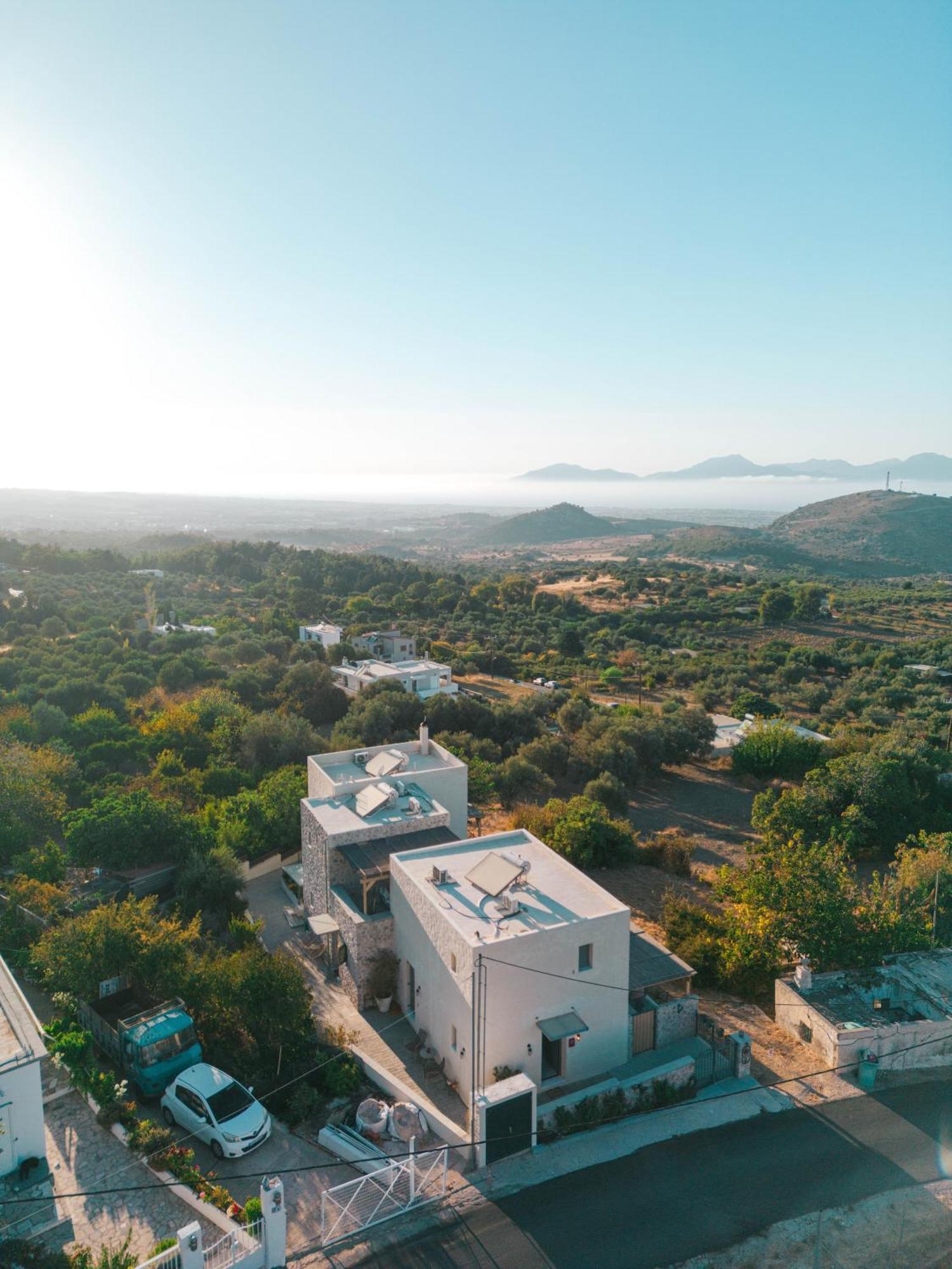 Villa Rosa - Luxury Villas With Panoramic Views Lagoudi Zia Exterior foto