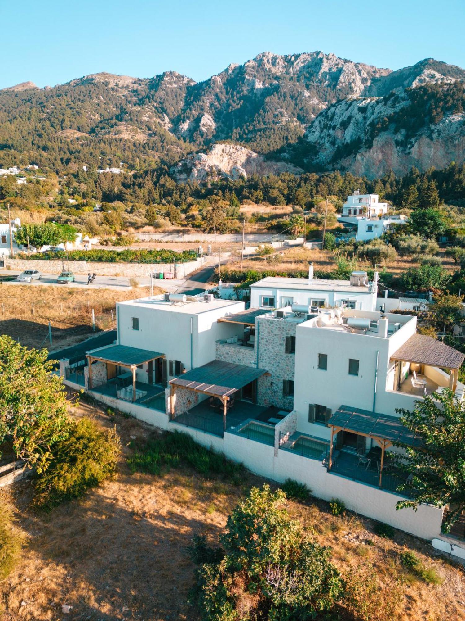 Villa Rosa - Luxury Villas With Panoramic Views Lagoudi Zia Exterior foto