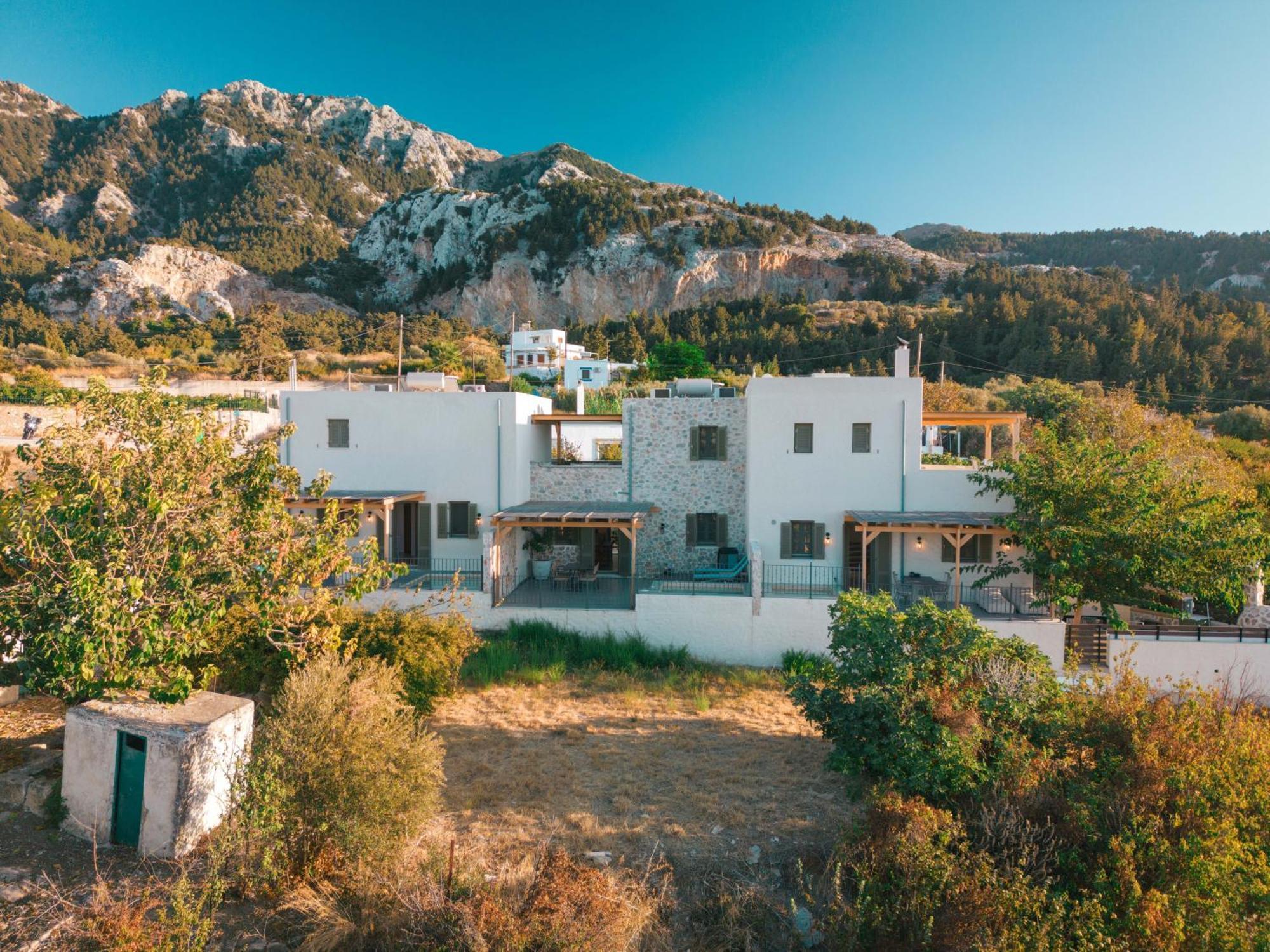 Villa Rosa - Luxury Villas With Panoramic Views Lagoudi Zia Exterior foto